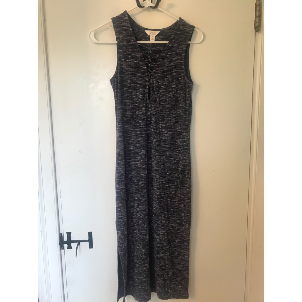 Lace Up Dress